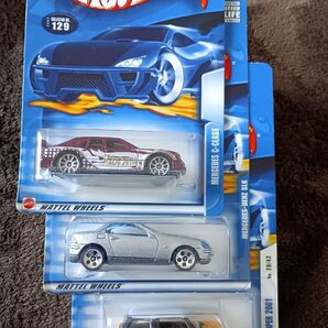 古いホットウィール 3台まとめ メルセデス ミニクーパー