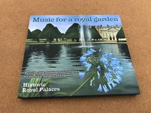 CD Music for a royal garden 英国ロンドン購入品　資料　英語　英国王室　リラクゼーション　BGM　安眠　ロイヤルガーデン