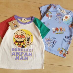 子供服アンパンマン*半袖セット*未使用ばいきんまん*送料無料キッズ*新品Tシャツ
