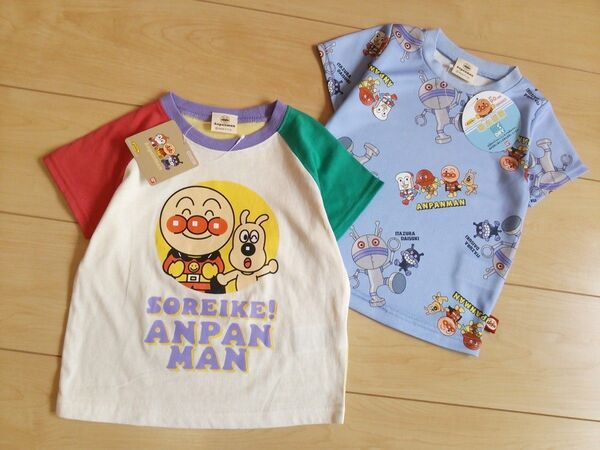 子供服アンパンマン*半袖セット*未使用ばいきんまん*送料無料キッズ*新品Tシャツ