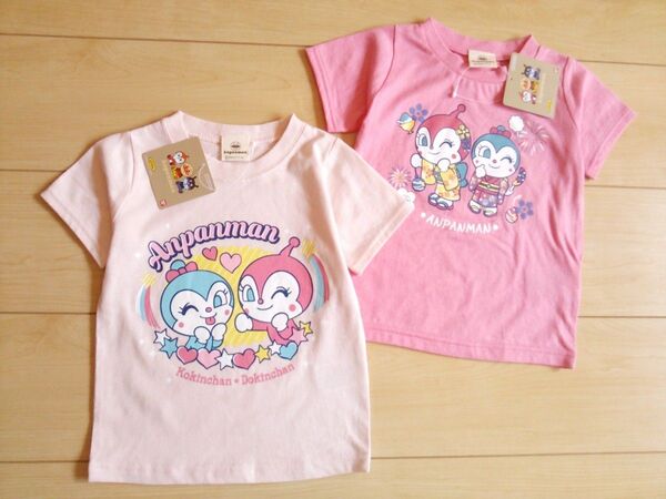 子供服アンパンマン*半袖セット*未使用ドキンちゃん*送料無料キッズ*新品Tシャツ*コキンちゃん