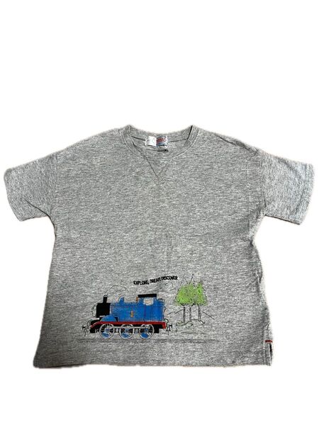 きかんしゃトーマス Tシャツ 110cm グレー