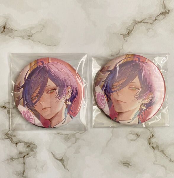 にじさんじ 3SKM 榊ネス 誕生日グッズ 2024 缶バッジ 2点セット