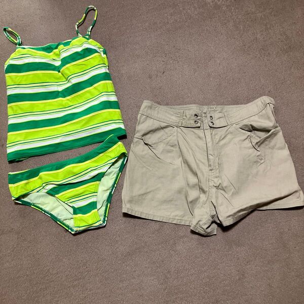 ビキニ&ショートパンツ 2点セット