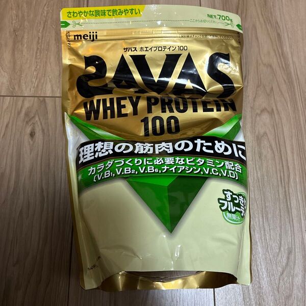 ザバス ホエイプロテイン100 すっきりフルーティ風味 700g × 1袋