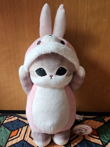 モフサンド 着ぐるみにゃんBIGぬいぐるみ mofusand うさぎ