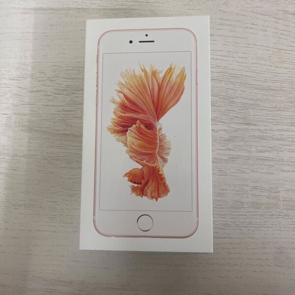 Apple iPhone6s 64GB ローズゴールド 付属品無し 空箱のみ