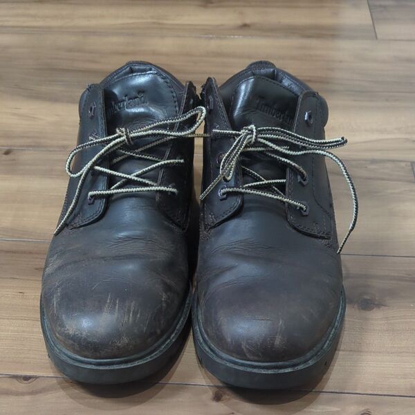 Timberland チャッカブーツ ブラウン 26.5cm ブーツ メンズ ビンテージ 茶色