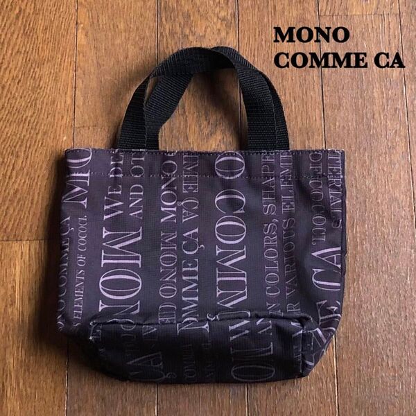 MONO COMME CA ロゴミニバック ポケット付き 95-30BH11