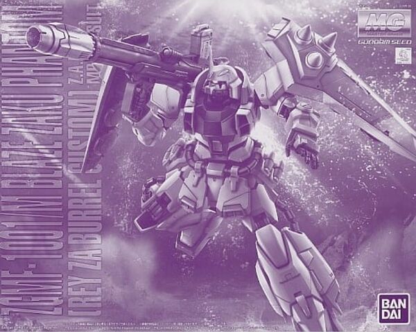 1/100 MG ZGMF-1001/M ブレイズザクファントム(レイ・ザ・バレル専用機)