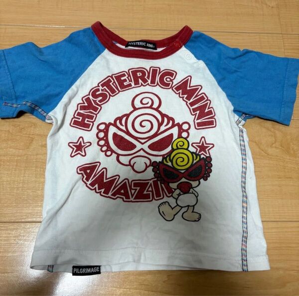 ヒスミニ Tシャツ サイズ 90 キッズ こども服 子ども服