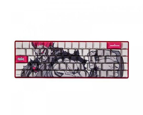 SF x HG Keycaps - Akuma (Monochrome) 豪鬼キーキャップ