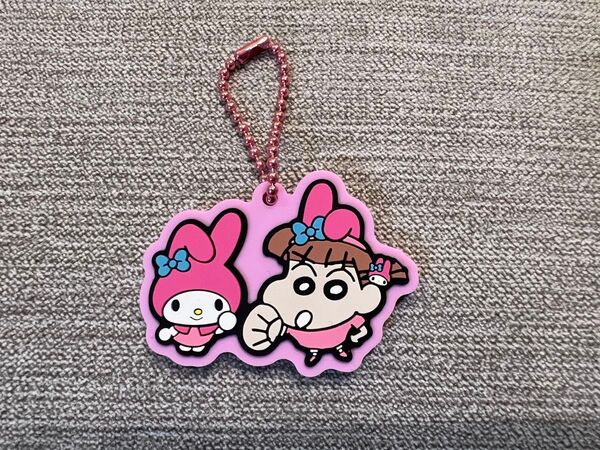 新品★ クレヨンしんちゃん サンリオキャラクターズ スペシャルラバーマスコット ネネちゃん マイメロディsanrio サンリオ