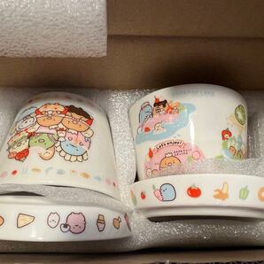 ★未使用★すみっコぐらし ようこそ!たべもの王国 小鉢いっぱいセット お皿セット お茶碗 すみっコ プレート 食器セット 茶碗蒸し