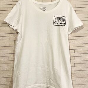 【美品】 VONZIPPER ボンジッパー Tシャツ レディース Lサイズ 夏服 VZ トップス カットソー 半袖Tシャツ 半袖