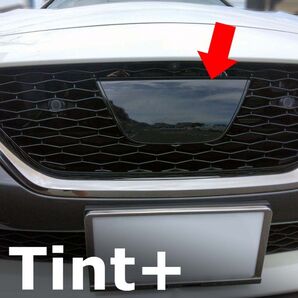 Tint+再利用できる エンブレム スモークフィルム(ブラックスモーク5%) スカイライン V37 後期 400R