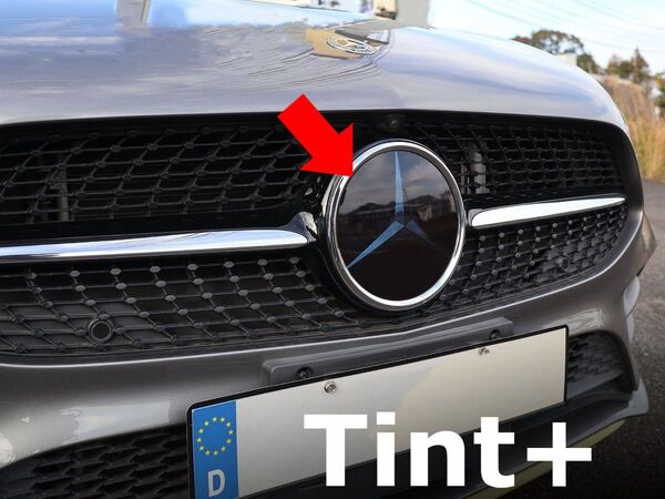 Tint+カット済み エンブレム スモークフィルム(スモーク20%)ベンツ Aクラス W177/V177 A180/A200