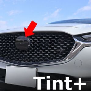Tint+再使用できる エンブレム スモークフィルム(ブラックスモーク5%) CX-30 DM8P/DMEP dm cx30