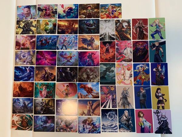 MTG FF FINALFANTASY アートカード/イラストコレクション コンプリートセット 53枚 まとめ売り