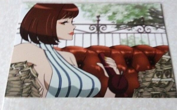 ポストカード 峰不二子 石川五エ門 ルパン三世 映画 LUPIN