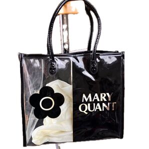 MARY QUANT マリークヮント ビニールバッグ クリアバッグ