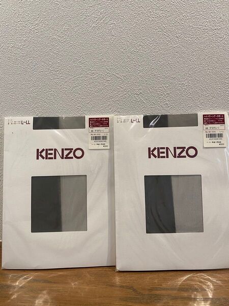 KENZO パンティストッキング ストッキング パンスト L-LL 新品未使用品 2足セット