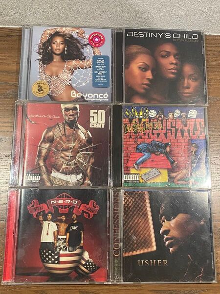 HIP HOP R&B CD セット 洋楽 50 ビヨンセ NERD Snoop Usher いろいろまとめ売り 輸入盤
