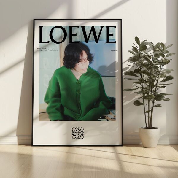 【1点限り】LOEWE 米津玄師 ポスター B2 限定品 ロエベ hachi ハチ【SALE】