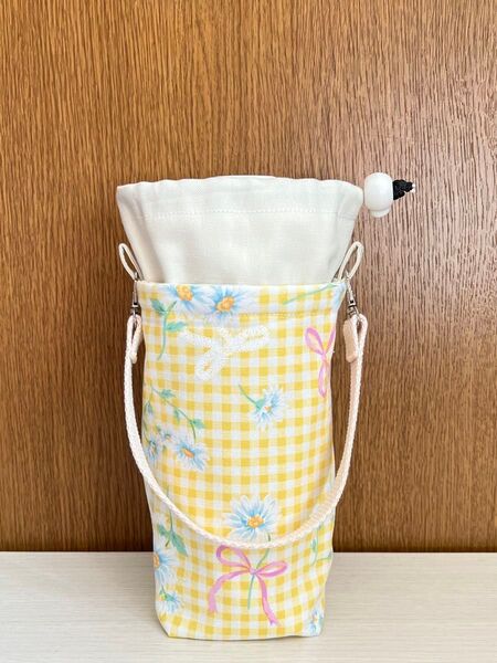 ペットボトルホルダー 保冷保温 水筒 ケース カバー ホルダー 花柄 ハンドメイド