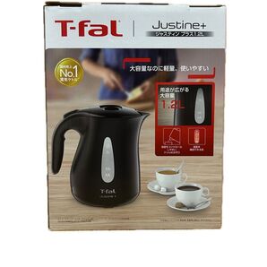 値引不可 新品未開封 T-fal KO4908JP ジャスティンプラス ブラック 電気ケトル ティファール