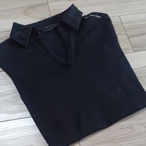 CALVINKLEIN Vネック レディースLサイズ