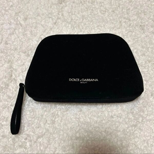 【美品】DOLCE&GABBANA BEAUTY ドルガバ ポーチ ブラック