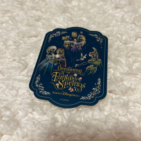 東京ディズニーシー ファンタジースプリングス ステッカー 限定 シール