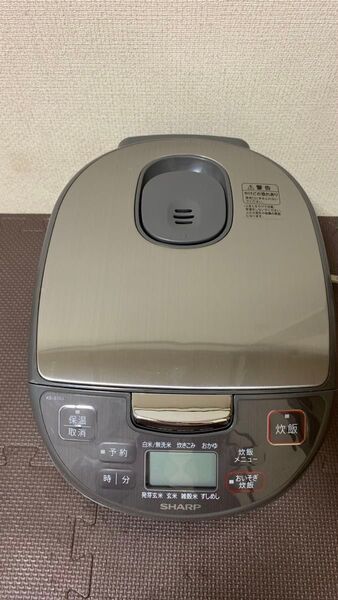 シャープ ジャー炊飯器 KS-S10J-S 5.5合炊き 2015年製