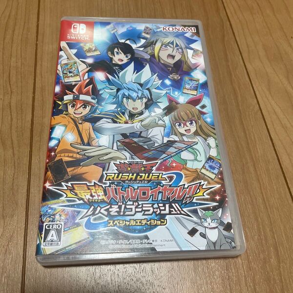 0706013【Switch】 遊戯王ラッシュデュエル 最強バトルロイヤル!! いくぞ! ゴーラッシュ!!