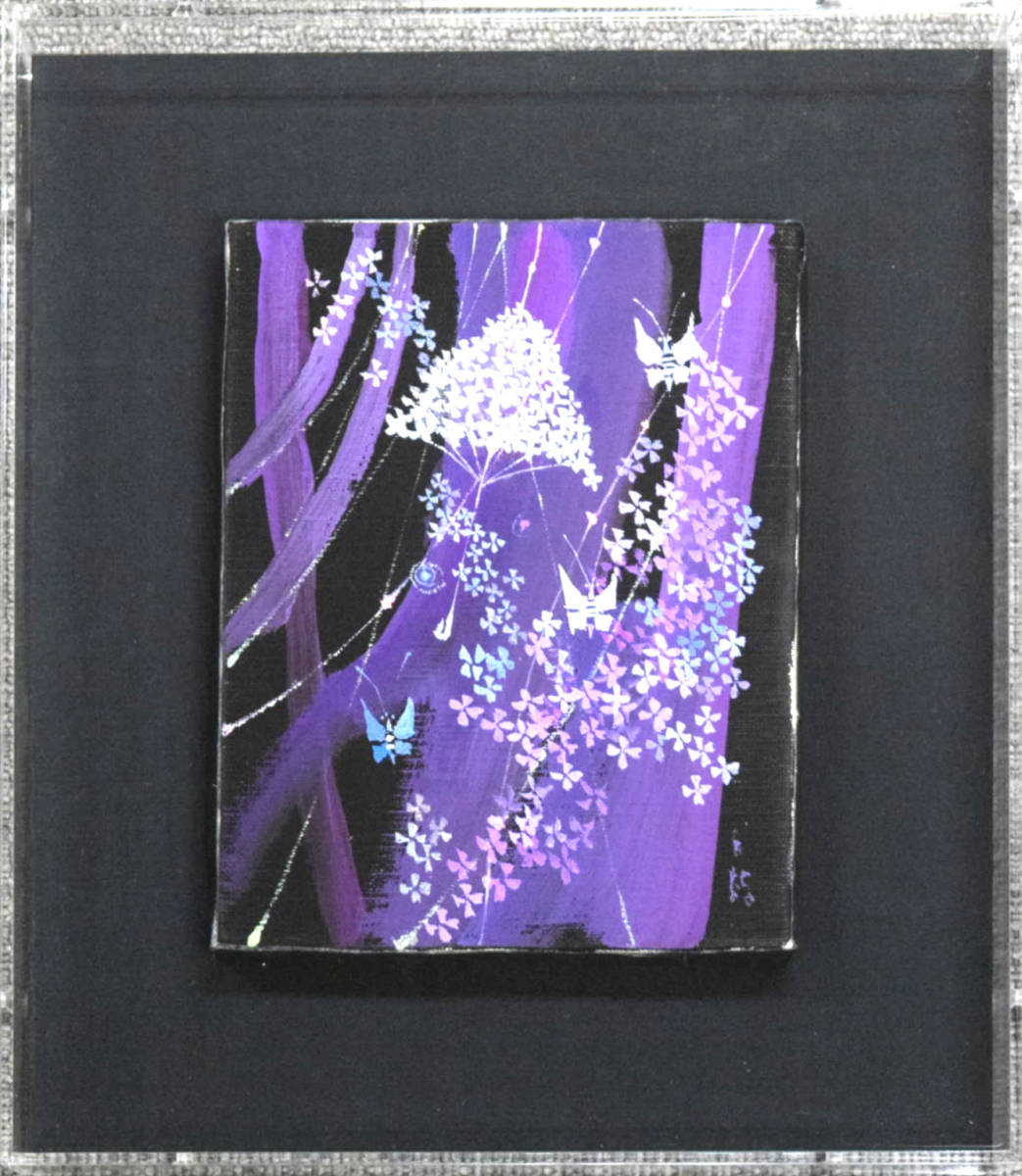 [Garantía auténtica] Pintura al óleo de fantasía floral de Yoshitaka Hayakawa de Thumb Hole/Presidente honorario de Shinkaijusha, Cuadro, Pintura al óleo, Naturaleza, Pintura de paisaje