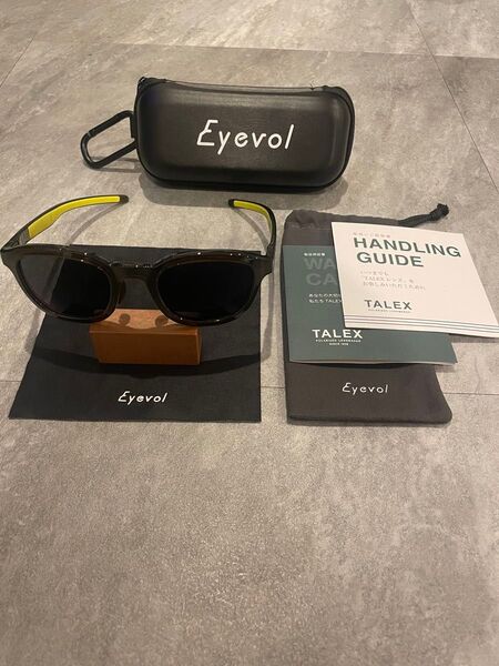 Eyevol アイヴォル RIGER 偏光サングラス TALEX タレックス社製レンズ トゥルービューフォーカス 日本製