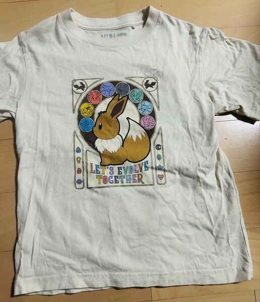 ユニクロ Tシャツ!ポケモン イーブイ 120センチ
