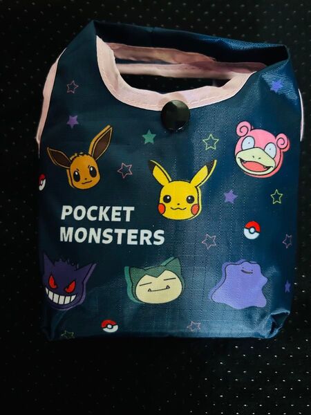 値下げ中〜新品! ポケモン 収納ポーチ付きエコバッグ