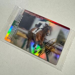 サラブレッドホースコレクション★ロジャーバローズ 浜中俊サイン箔押し