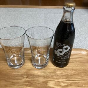 即購入NG コカコーラ 100周年記念 瓶コーラ グラス2個セット