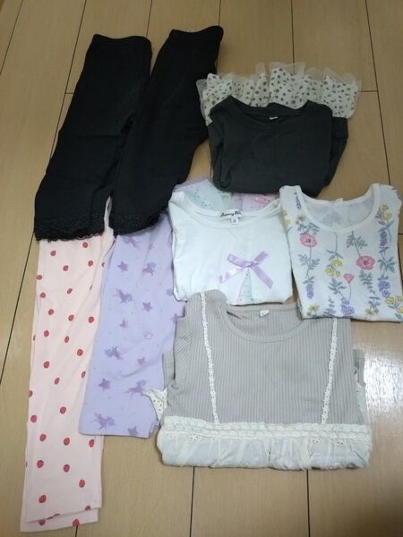 子供服 まとめ売り 120サイズ トップス Tシャツ レギンス ボトムス