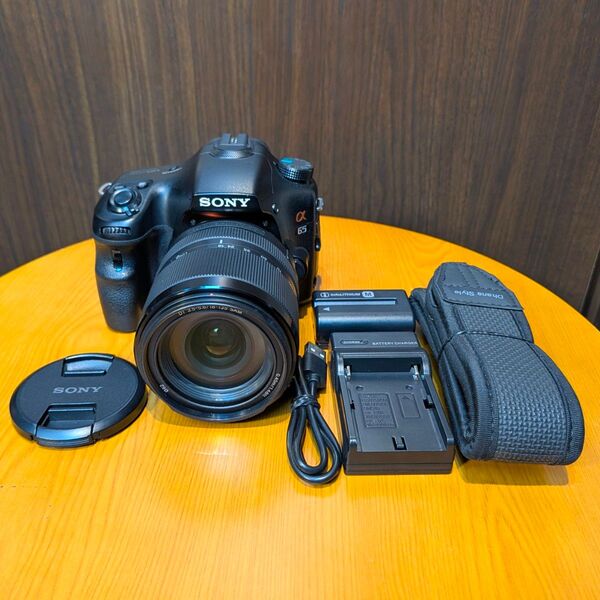 ソニー SONY α65 18-135mm レンズセット 一眼レフ カメラ 中古