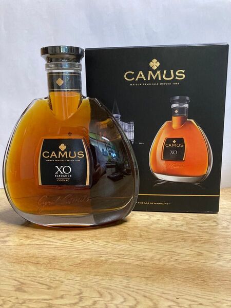 CAMUS XO ELEGANCE カミュ エレガンス コニャック 正規品 カミュ XO ELEGANCE 箱付 コニャック