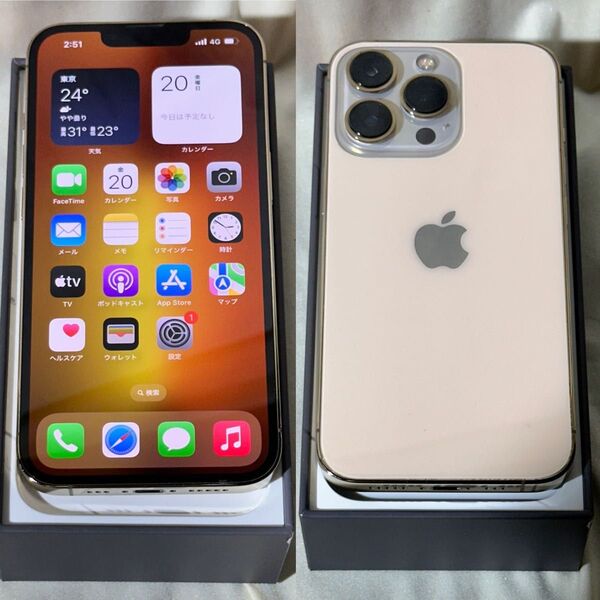 iphone13 pro Apple版 128GB SIMフリー ゴールド 難あり 中古品 期間限定 格安 売り切り