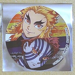 鬼滅 煉獄杏寿郎&猗窩座 ホイルステッカー シール 柿安コラボ 牛鍋弁当