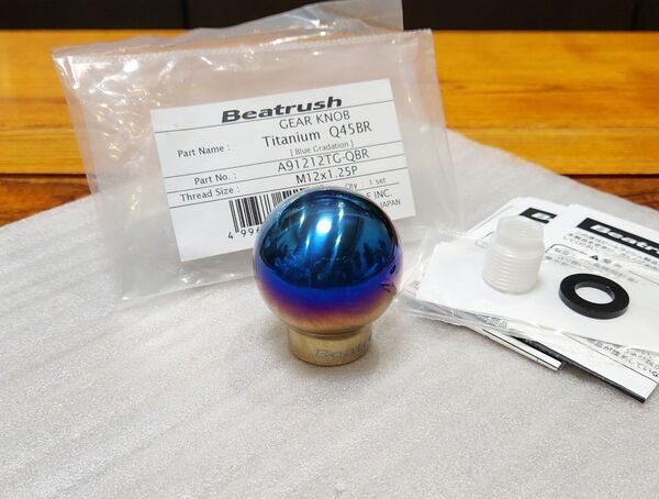 レイル|チタン シフトノブ|M12 P1.25|86 BRZ,ZC32S,VAB GVB GRB GDB ZN6 ZC6|汎用