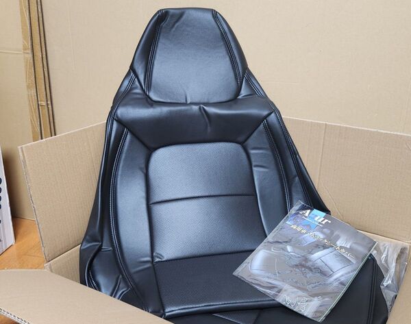 AZUR|アズール|シートカバー|L880K コペン|運転席、助手席|ブラック|1台分