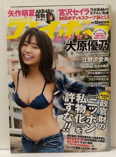 週刊プレイボーイ 2019年3月25日号 (集英社)