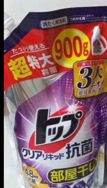 トップ クリアリキッド 部屋干し 詰め替え